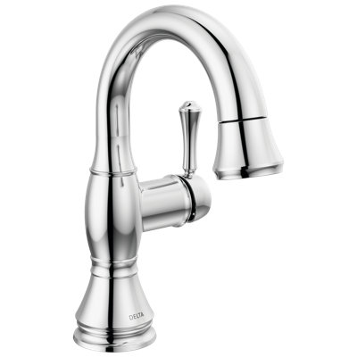 Cassidy Single Hole Pull Out Sprayer Bathroom Faucet, Single Handle Bathroom Sink Faucet