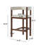 Tabourets de bar rembourrés Marlow Mid-Century-124279735