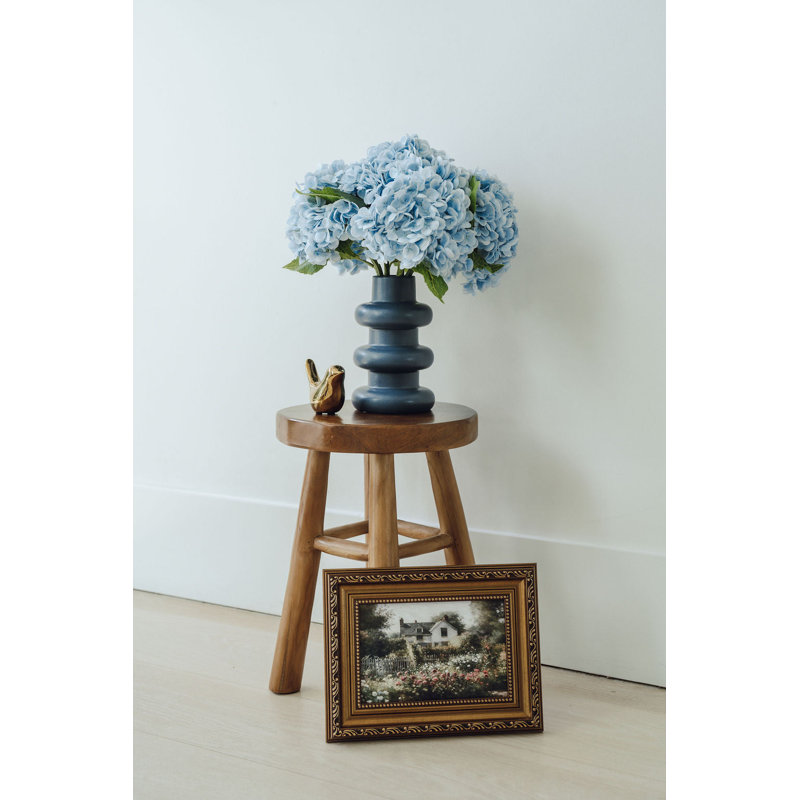 Cecily Realtouch Hydrangea Arrangement, Blue