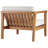 Muret Teak Left-Arm Patio Chair with Cushions
