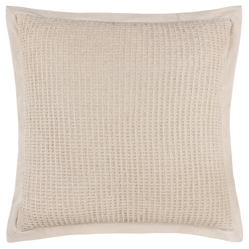 Square Throw Cushion Covers, Cream
