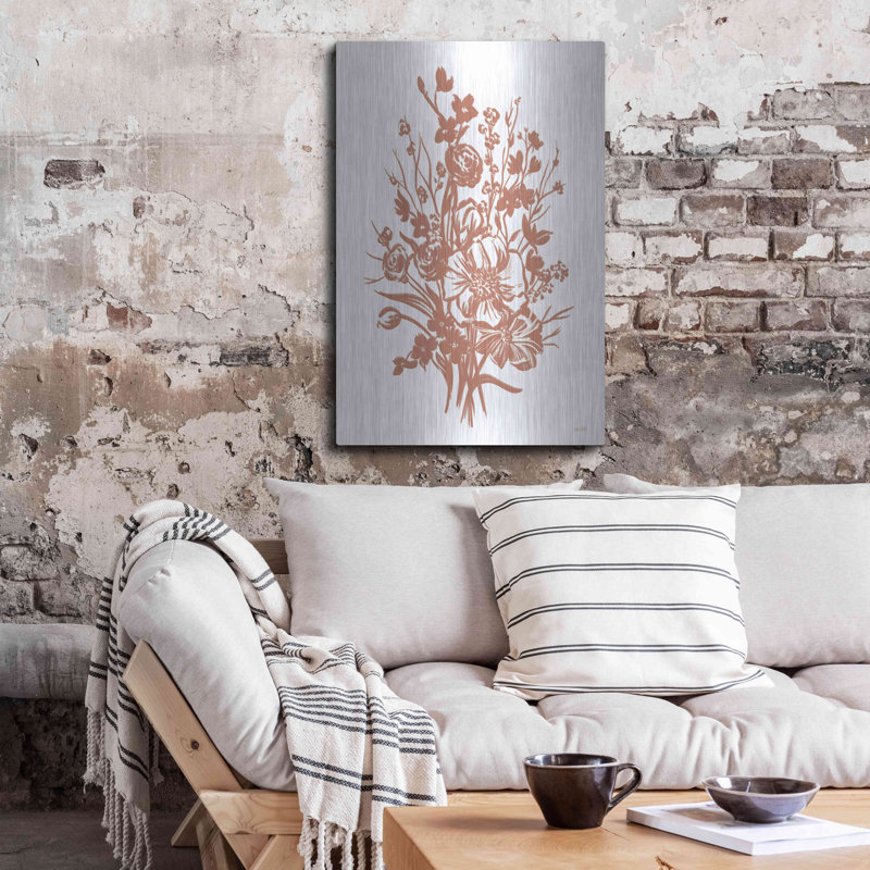 «Floral Blossoms» par House Fenway, H 36 po x l 24 po