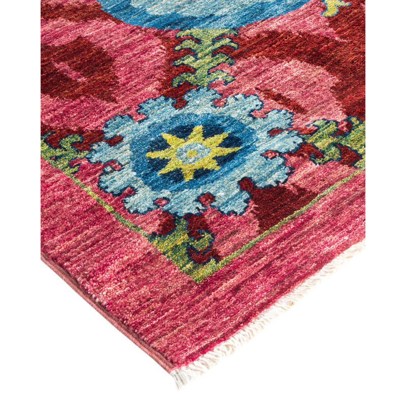 Suzani One-of-a-Kind 17' 10" X 9' 0" Hand Knotted Area Rug