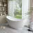 68" x 30" Freestanding Soaking Acrylic Bathtub