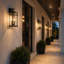 Applique murale d'extérieur 2 lumières Dusk to Dawn-663079114