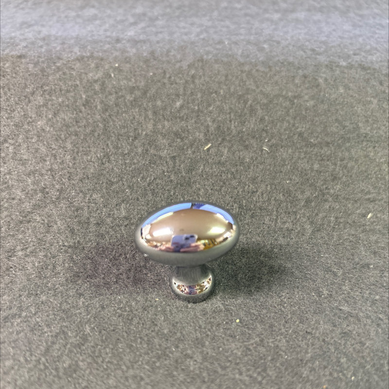 (Paquet de 5) Poignée ovale 1 pouce Avante, Plaqué chrome