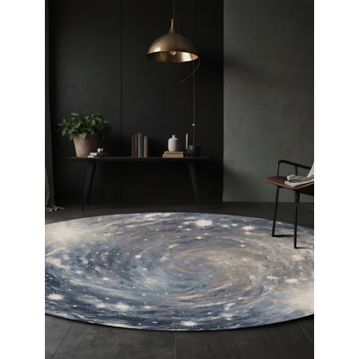 Tapis gris soyeux et moelleux