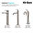 KRAUS Pop-Up Bathroom Sink Drain