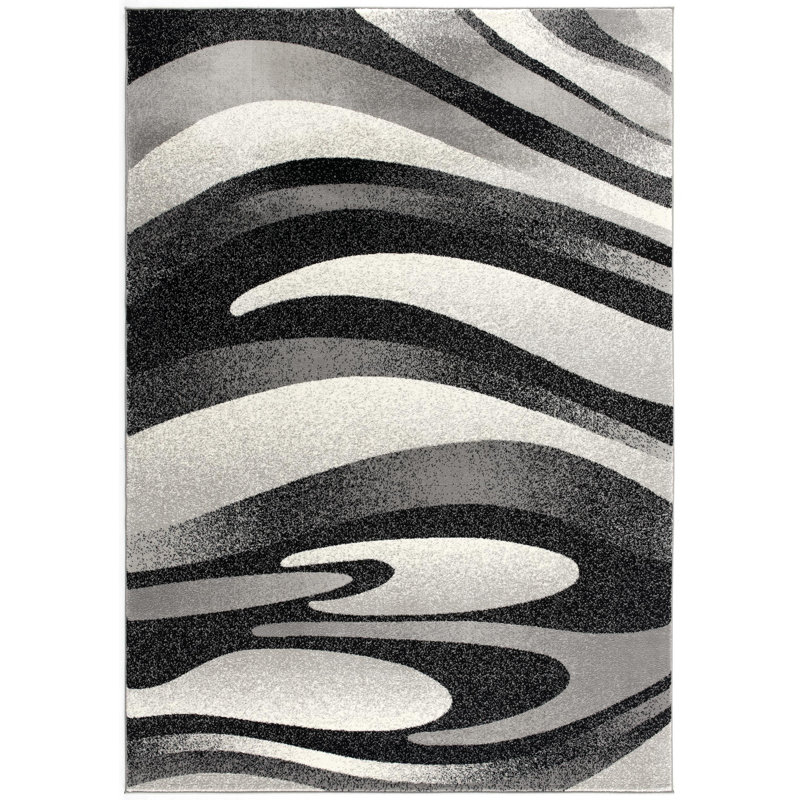 Dillup-Jones Abstract Indoor Rug, Rectangle 2' x 2'3"