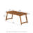 Solid Wood Top Coffee Table