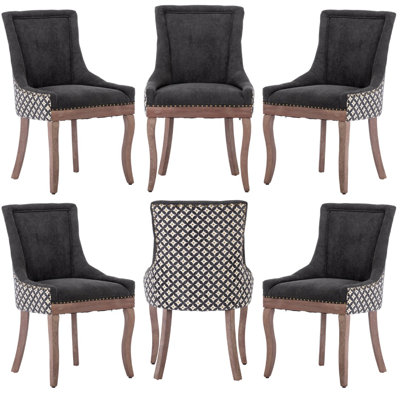 52cm H Tufted Upholstered Side Chair