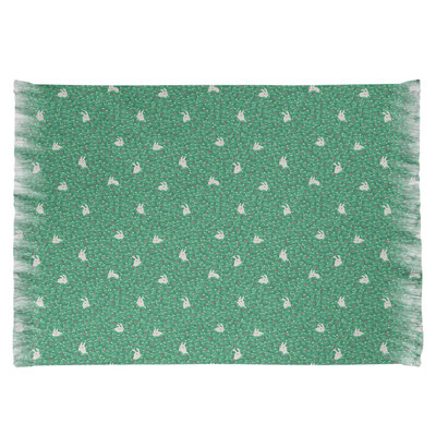 Tapis vert à motif de lapin Mcguigan