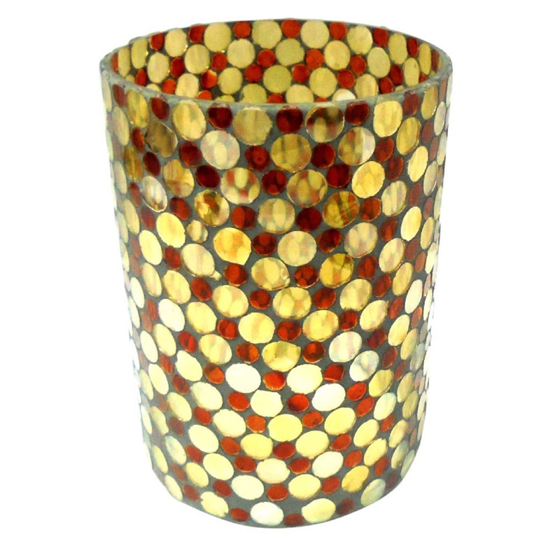 7'' H Glass Tabletop Votive Holder