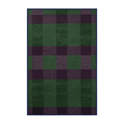 Tapis mauve lavable à la machine