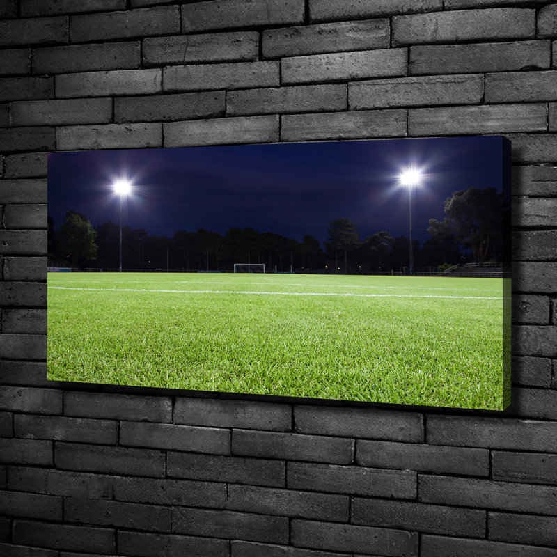 Football Turf 1 Piece Wall Art on Canvas