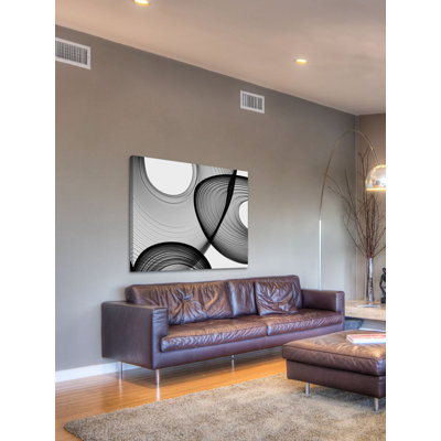 " Abstract Black And White 21-46-51 " by Irena Orlov