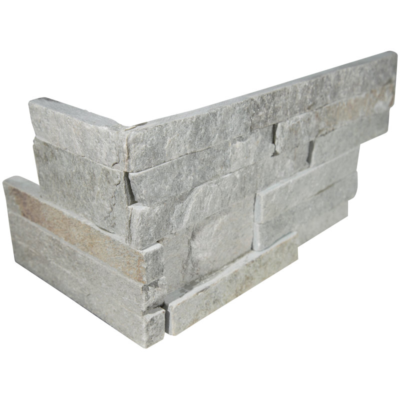 Carreau d'aspect pierre de quartzite 6 po x 18 po Sydney