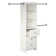 Geren 73.1'' - 89.1'' Closet System