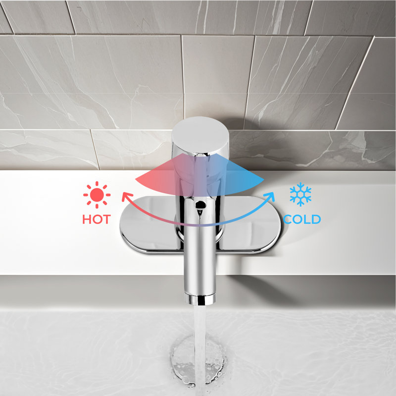 Single-Hole Single-handle Bathroom Faucet, Chrome
