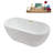 62.2'' x 28.7'' Soaking Acrylic Bathtub-95288336