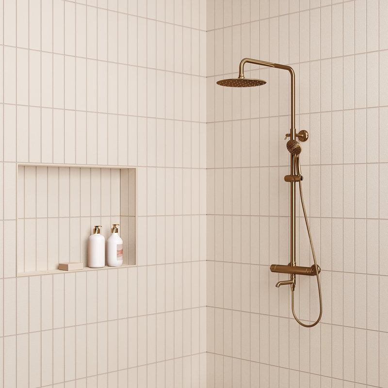 Sahara 3" x 12" Porcelain Wall & Floor Tile, White