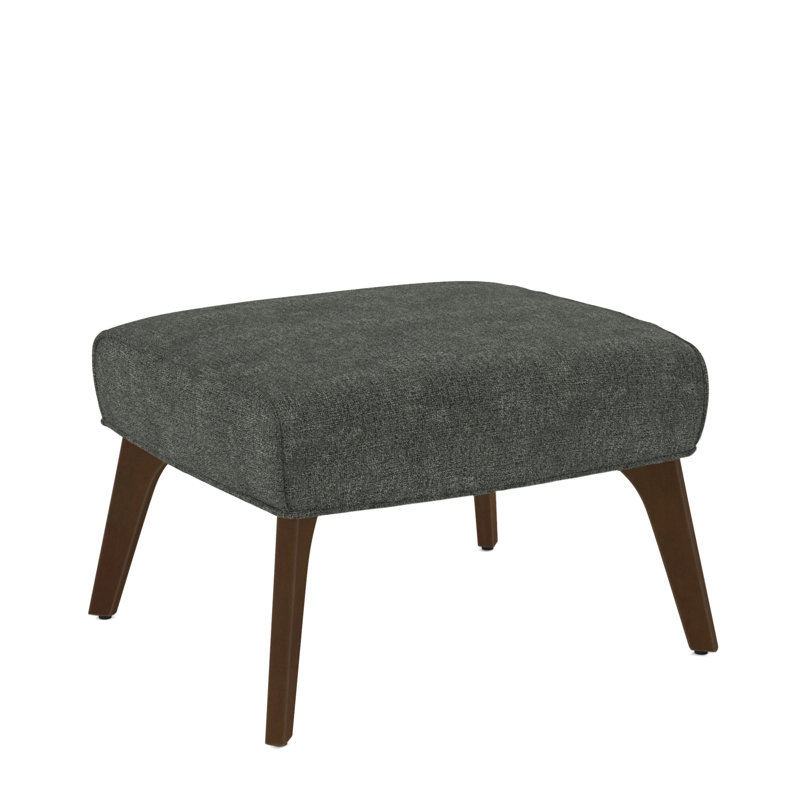 Upholstered Ottoman, Pecan, 61471-61