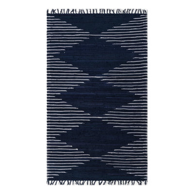 Jordee Cotton Geometric Indoor Rug