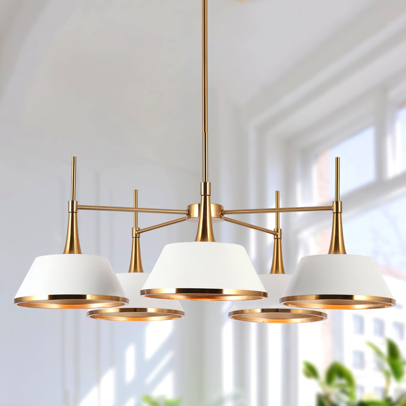 Kennesaw 31.5" W 5-Light Dimmable Chandelier