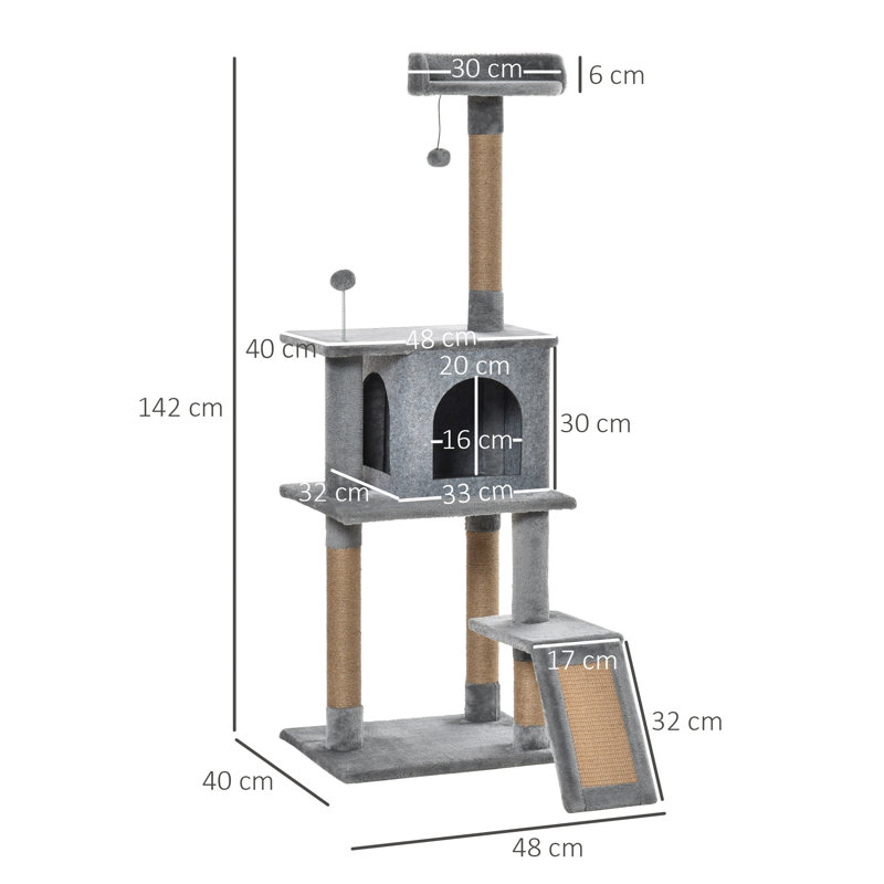 Southampton 142cm H Cat Tree
