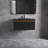 Dhruven 36 Inch Fully Assembled Single Floating Bathroom Vanity With Solid Surface Sink