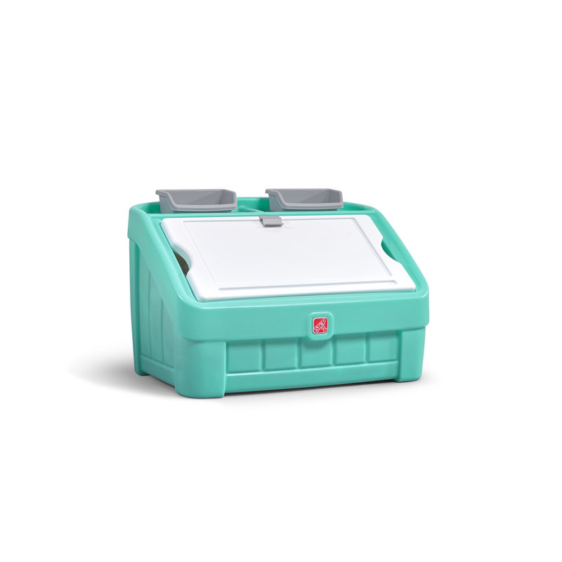Step2 Mint 2 in 1 Toy Box
