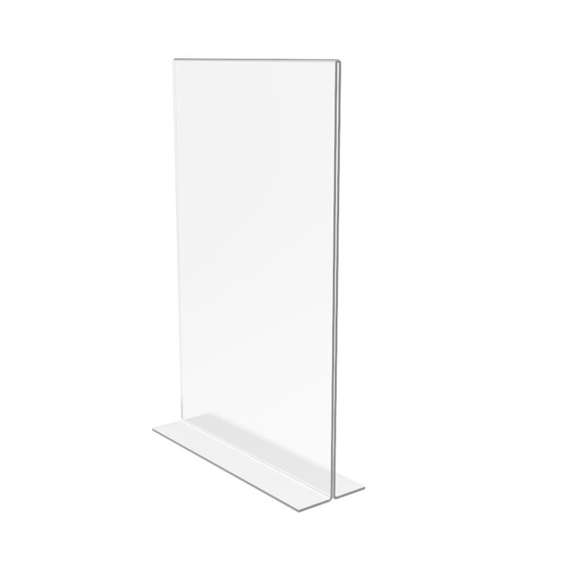 Clear Acrylic 11" x 17" Tabletop Sign Holder Frame