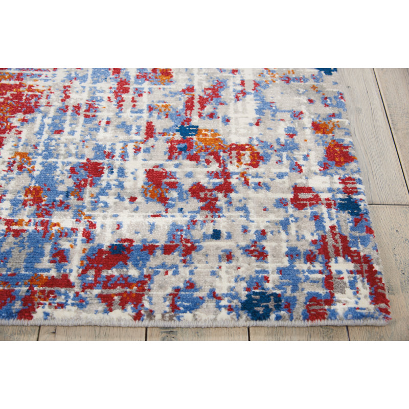 Holmgren Abstract Indoor Rug, Rectangle 12' x 15'