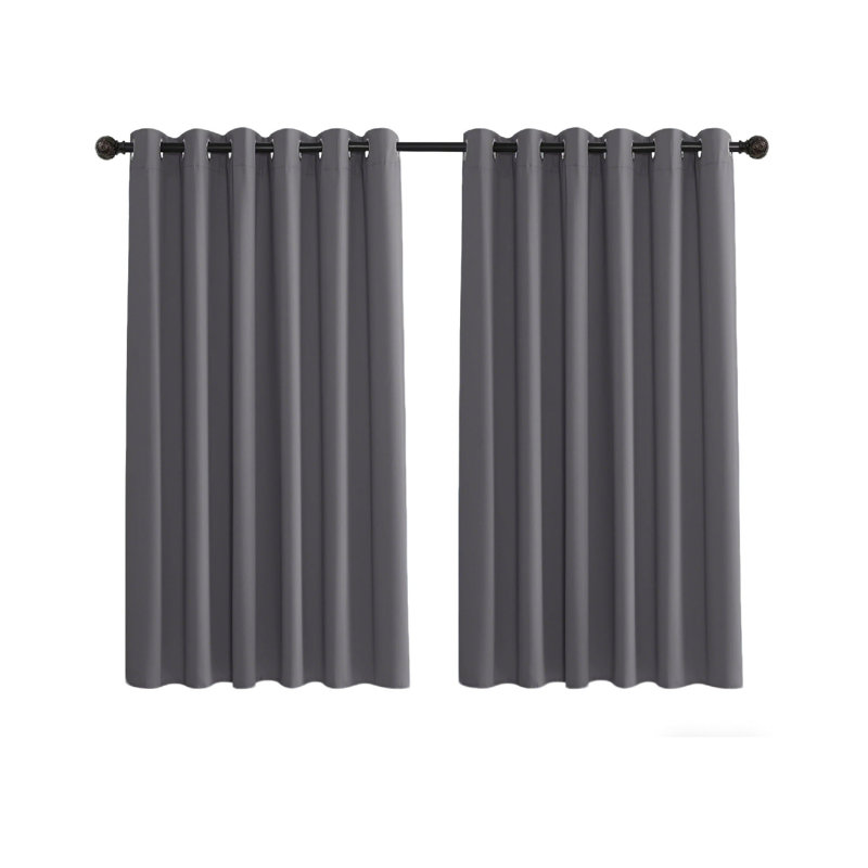Blackout Curtain Panel Pair, Grey