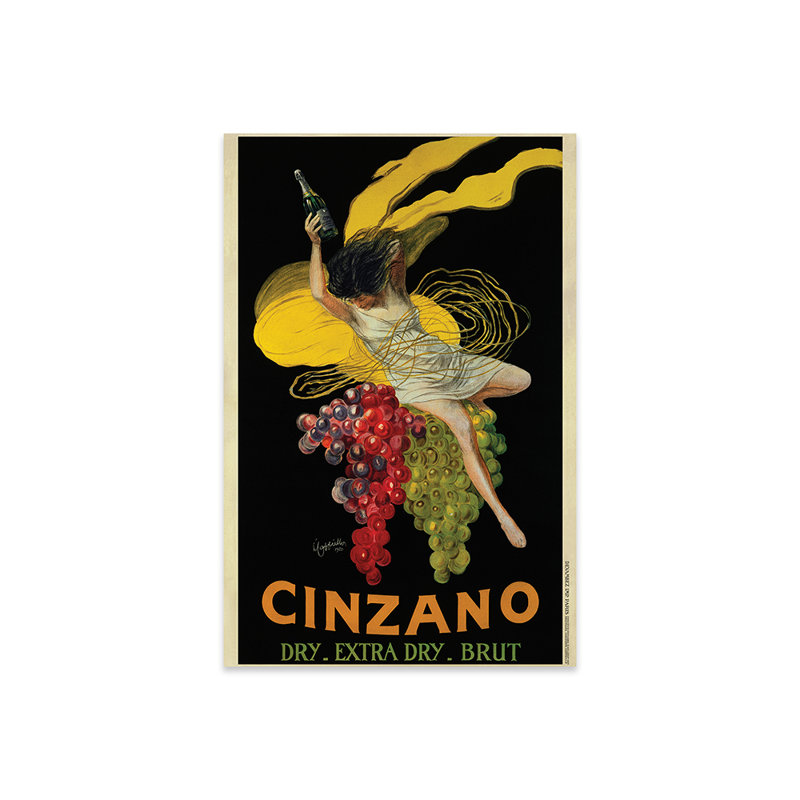 Cinzano, 1920, impression sur verre acrylique