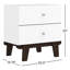 Table de chevet 2 tiroirs Hasler-1314160890