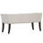 Upholstered Bench Cream