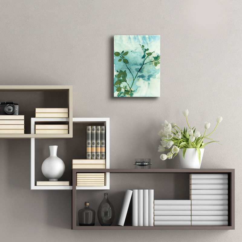 "Feuilles et ciel" par Krista McCurdy, H 16 po x l 12 po