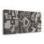Abstract Maze II - ensemble de 3 impressions sur toile tendue-1420649738