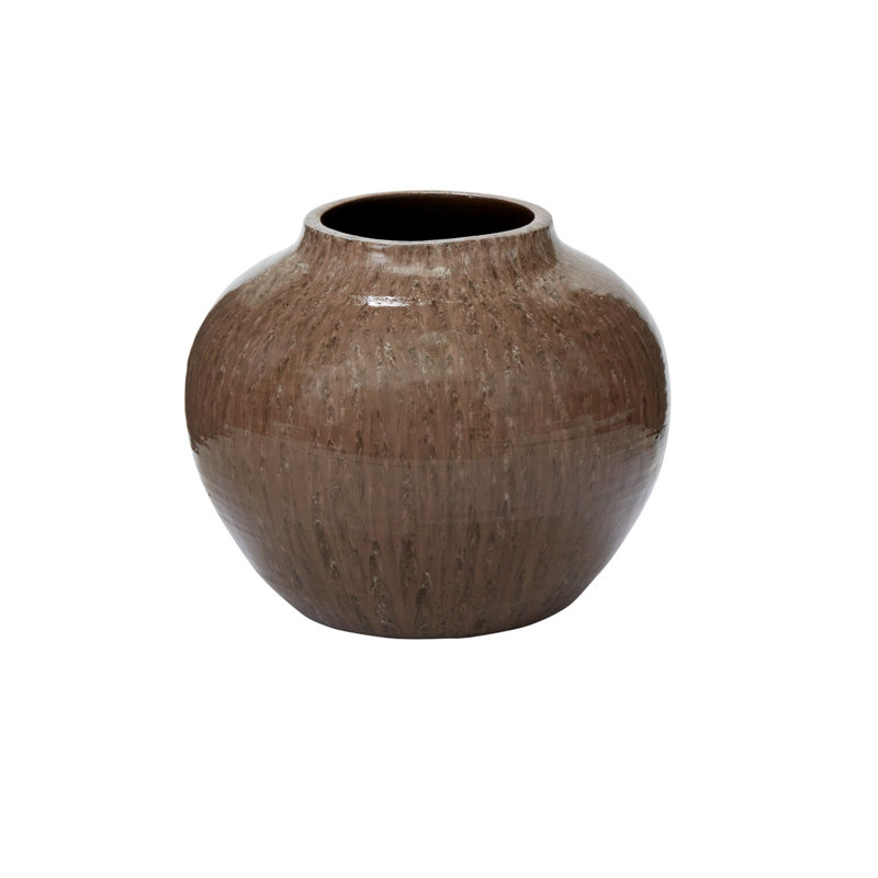 Preveli Vase, 6.50" H x 7" W x 7" D