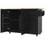Kitchen Island With 3 Doors And 2 Drawers-1886839048