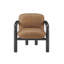 Fauteuil d'appoint rembourré moderne en similicuir 1pc-130670388