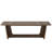 71" Executive Desk For Home Office – Industrial Rustic Wood Computer Table With Solid Wooden Pedestal(Only Table,No Chair)