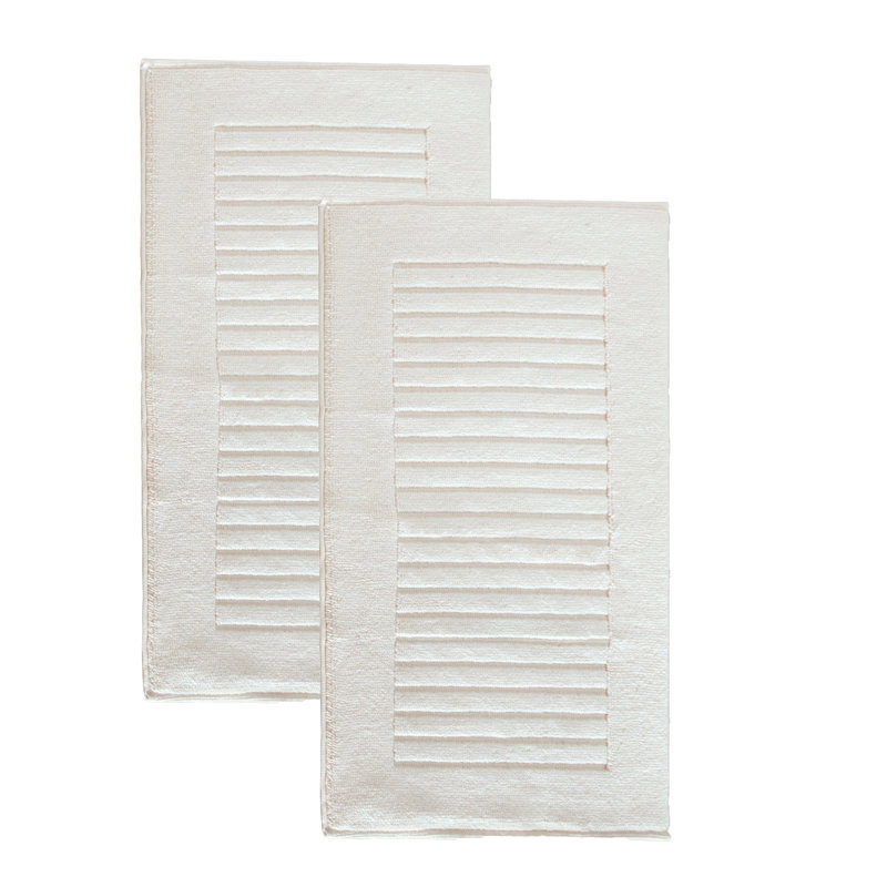 Tapis de bain Rachel, Crème