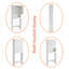 Rangement pour salle de bain Sherin