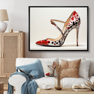 " Red High Heels Sophistication III "