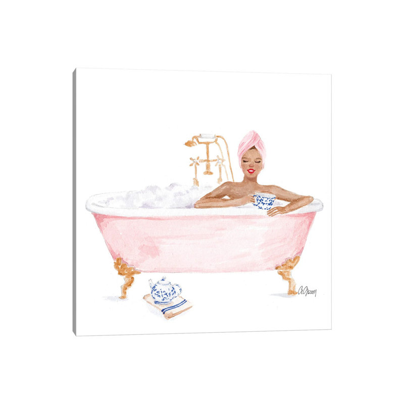 Spa Day by Style Of Brush - Gallery-Wrapped Canvas Giclée on Canvas, 66.04 cm H x 66.04 cm W x 1.91 cm D, Canvas