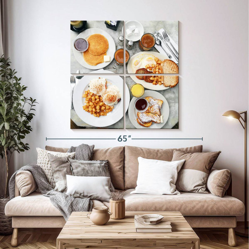 Yarlin Brunch Feast, 45" H x 45" W