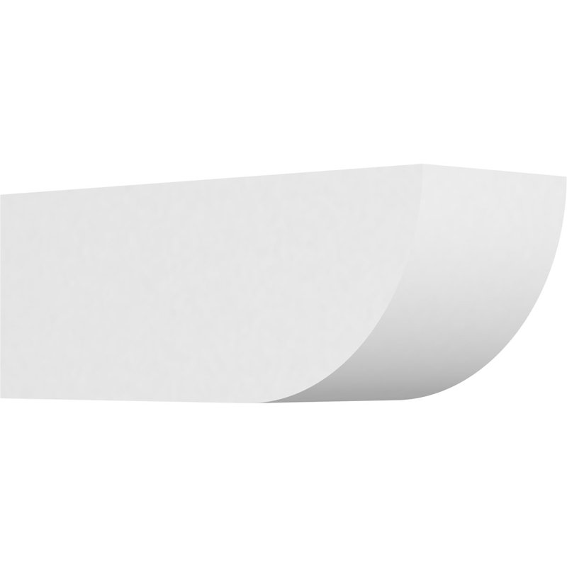 Queue de chevron standard en PVC de qualité architecturale Durham, H 6 po x L 6 po x P 16 po