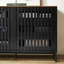 Commode double 6 tiroirs avec grille rayée
